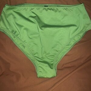 Green bikini bottom